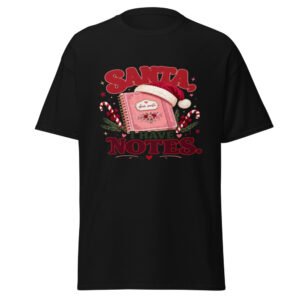 Santa I have Notes T-Shirt mockup